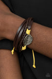Paparazzi FROND and Center - Yellow - Veronica's Jewelry Paradise, LLC