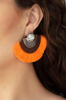 Paparazzi Fan the Flamboyance- Orange - Veronica's Jewelry Paradise, LLC