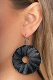 Paparazzi Fan the Breeze - Black - Veronica's Jewelry Paradise, LLC