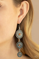 Paparazzi Festively Floral - Orange - Veronica's Jewelry Paradise, LLC