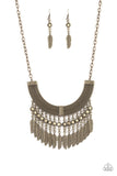 Paparazzi Fierce in Feathers - Brass