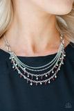 Paparazzi Financially Fabulous - Red - Veronica's Jewelry Paradise, LLC