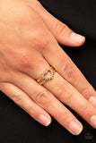 Paparazzi First Kisses - Gold - Veronica's Jewelry Paradise, LLC