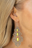 Paparazzi Flamboyant Frills - Yellow - Veronica's Jewelry Paradise, LLC