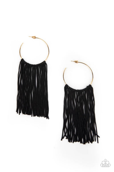 Paparazzi Flauntable Fringe - Gold - Veronica's Jewelry Paradise, LLC