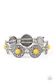 Paparazzi Flirty Finery - Yellow - Veronica's Jewelry Paradise, LLC