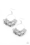 Paparazzi Flirty Florets - Silver - Veronica's Jewelry Paradise, LLC