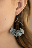 Paparazzi Flirty Florets - Silver - Veronica's Jewelry Paradise, LLC