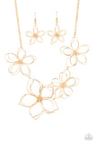 Paparazzi Flower Garden Fashionista - Gold - Veronica's Jewelry Paradise, LLC