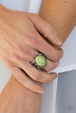 Paparazzi Flowering Dunes - Green - Veronica's Jewelry Paradise, LLC