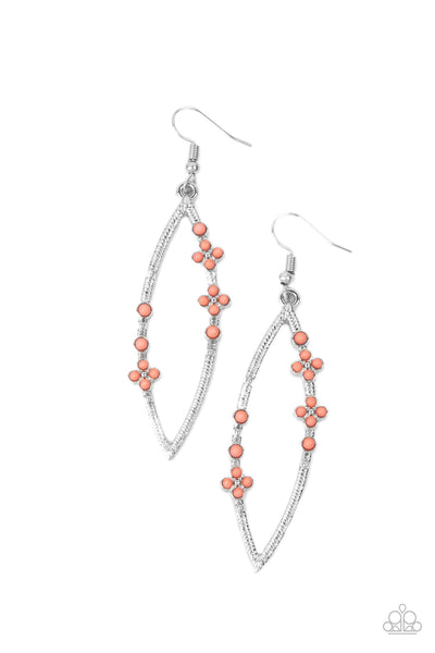 Paparazzi Flowery Finesse - Orange - Veronica's Jewelry Paradise, LLC