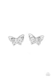 Paparazzi Flutter Fantasy - Silver Butterfly - Veronica's Jewelry Paradise, LLC