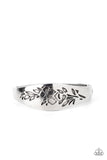 Paparazzi Fond of Florals - Silver - Veronica's Jewelry Paradise, LLC