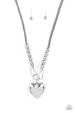 Paparazzi Forbidden Love - Silver - Veronica's Jewelry Paradise, LLC