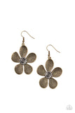 Paparazzi Fresh Florals - Brass - Veronica's Jewelry Paradise, LLC