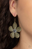 Paparazzi Fresh Florals - Brass - Veronica's Jewelry Paradise, LLC