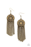 Paparazzi Fringe Control - Brass - Veronica's Jewelry Paradise, LLC