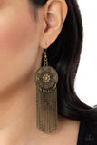 Paparazzi Fringe Control - Brass - Veronica's Jewelry Paradise, LLC