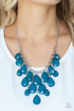 Paparazzi Front Row Flamboyance - Blue - Veronica's Jewelry Paradise, LLC