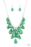 Paparazzi Front Row Flamboyance - Green - Veronica's Jewelry Paradise, LLC