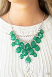 Paparazzi Front Row Flamboyance - Green - Veronica's Jewelry Paradise, LLC