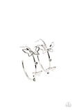 Paparazzi Full Out Flutter - White - Veronica's Jewelry Paradise, LLC