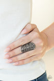 Paparazzi Full Out Frill - Black - Veronica's Jewelry Paradise, LLC