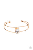 Paparazzi GLOW No Mercy - Gold - Veronica's Jewelry Paradise, LLC