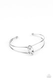 Paparazzi GLOW No Mercy - White - Veronica's Jewelry Paradise, LLC