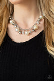 Paparazzi Galactic Gala - White - Veronica's Jewelry Paradise, LLC