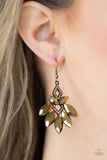 Paparazzi Galaxy Grandeur - Brass - Veronica's Jewelry Paradise, LLC