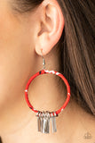 Paparazzi Garden Chimes - Red - Veronica's Jewelry Paradise, LLC