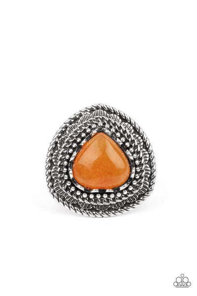 Paparazzi Genuinely Gemstone - Orange - Veronica's Jewelry Paradise, LLC