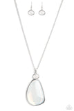 Paparazzi Geometric Glow - White