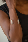 Paparazzi Glam Power - White - Veronica's Jewelry Paradise, LLC