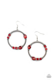 Paparazzi Glamorous Garland - Red - Veronica's Jewelry Paradise, LLC