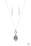Paparazzi Glamorously Glaring - Silver - Veronica's Jewelry Paradise, LLC