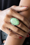 Paparazzi Glittery With Envy - Green - Veronica's Jewelry Paradise, LLC