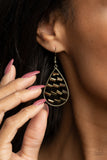Paparazzi Glitzy Grit - Brass - Veronica's Jewelry Paradise, LLC