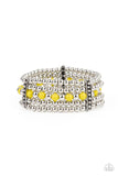 Paparazzi Gloss Over The Details - Yellow - Veronica's Jewelry Paradise, LLC