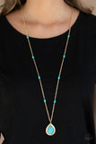 Paparazzi Go Tell It On The MESA - Gold - Veronica's Jewelry Paradise, LLC