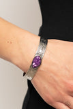 Paparazzi Gobi Glyphs - Purple - Veronica's Jewelry Paradise, LLC