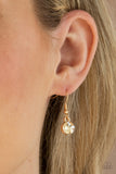 Paparazzi Gorgeously Glacial - Gold - Veronica's Jewelry Paradise, LLC
