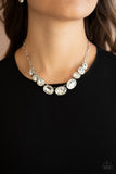 Paparazzi Gorgeously Glacial - White - Veronica's Jewelry Paradise, LLC