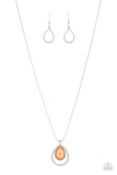 Paparazzi Gorgeously Glimmering - Orange - Veronica's Jewelry Paradise, LLC