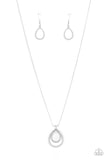 Paparazzi Gorgeously Glimmering - White - Veronica's Jewelry Paradise, LLC