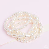 Paparazzi Gossip PEARL - White