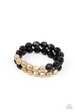 Paparazzi Grecian Glamour - Black