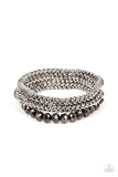 Paparazzi Gutsy and Glitzy - Silver - Veronica's Jewelry Paradise, LLC