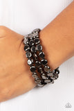 Paparazzi HAUTE Stone - Black - Veronica's Jewelry Paradise, LLC